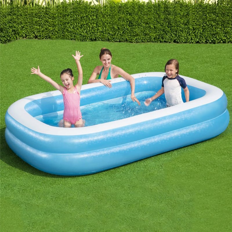 Bestway PISCINE RECTANGULAIRE - 2.62m x 1.75m x 51cm - bleue