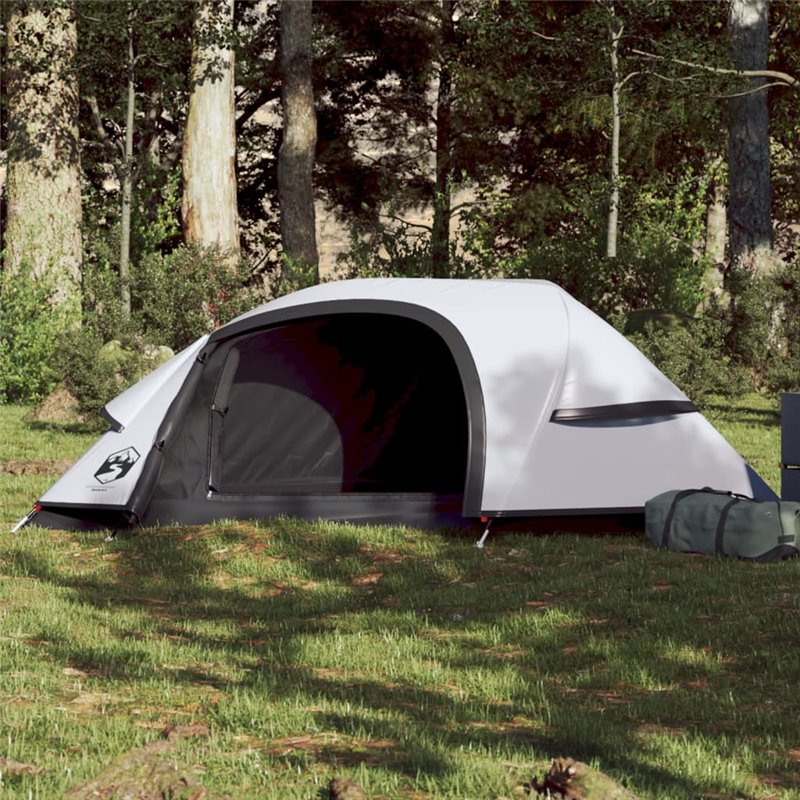 VidaXL Tente de camping à dôme 1 personne tissu occultant imperméable