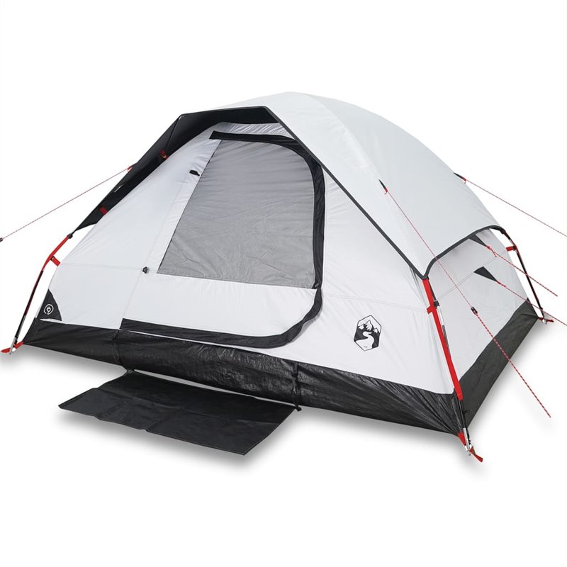 Image secondaire de VidaXL Tente de camping à dôme 4 personnes tissu occultant imperméable