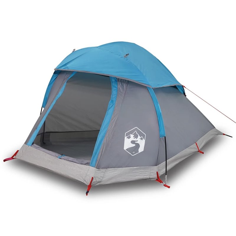 Image secondaire de VidaXL Tente de camping à dôme 1 personne bleu imperméable