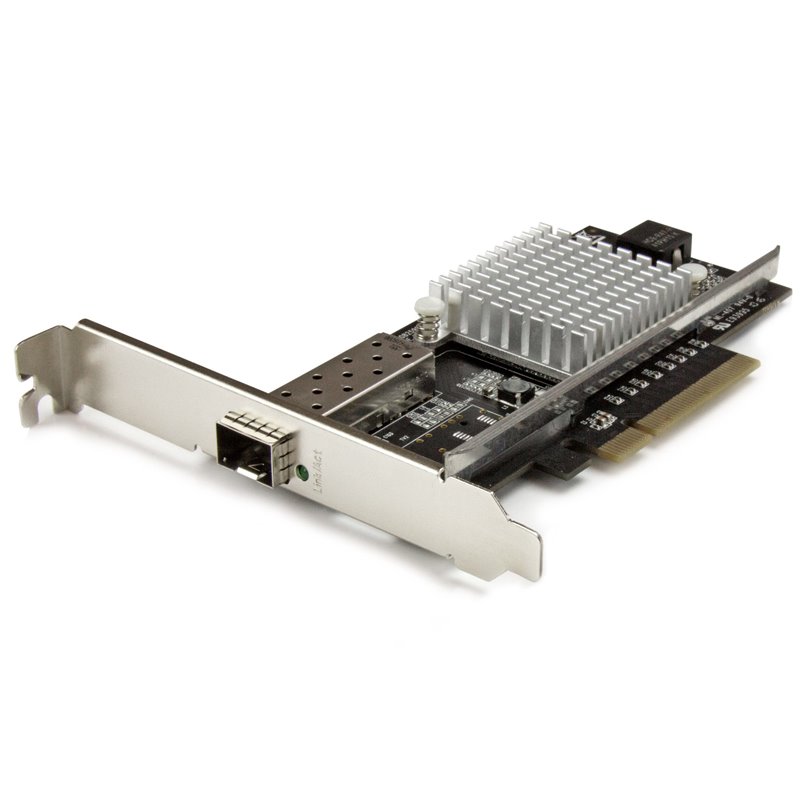 Startech.com Carte réseau PCI Express à 1 port fibre optique 10 Gigabit Ethernet SFP+ ouvert - Chipset Intel - mm/SM