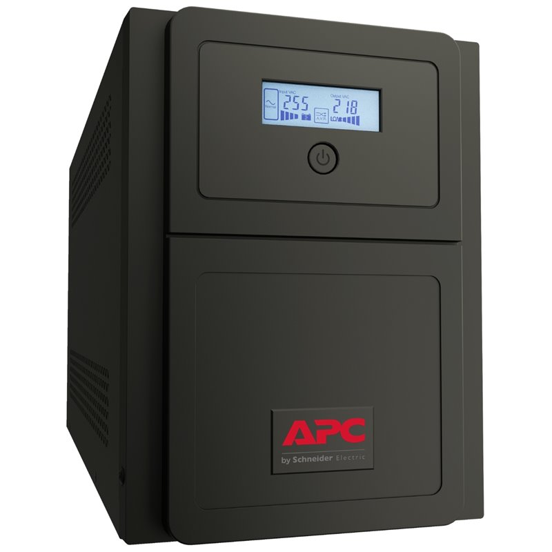 APC Easy UPS SMV alimentation d'énergie non interruptible Interactivité de ligne 1 kVA 700 W 6 sortie(s) CA