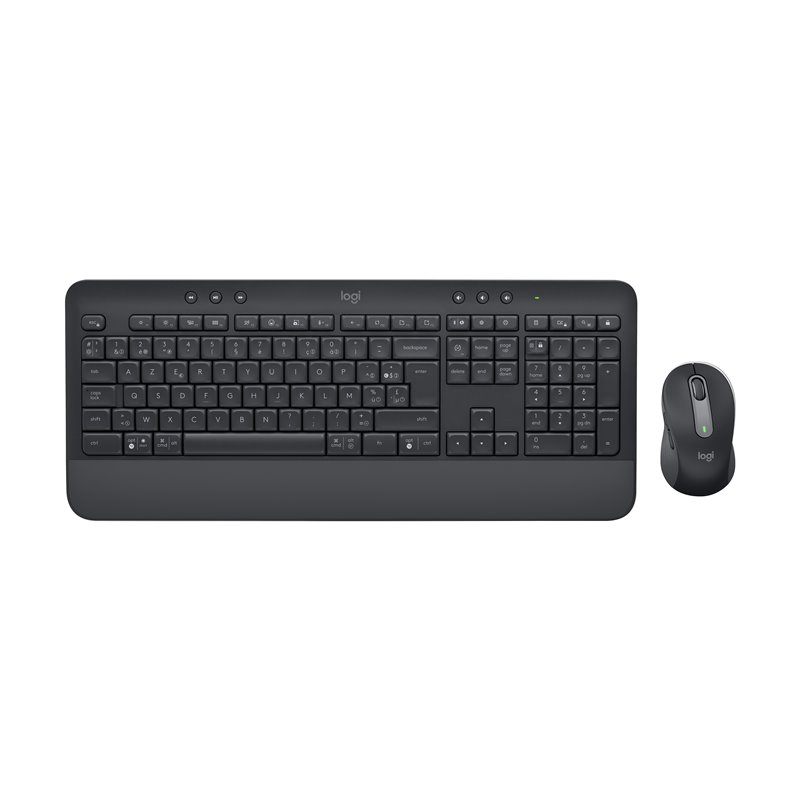 Logitech Signature MK650 Combo For Business clavier Souris incluse Bluetooth Azerty Français Graphite