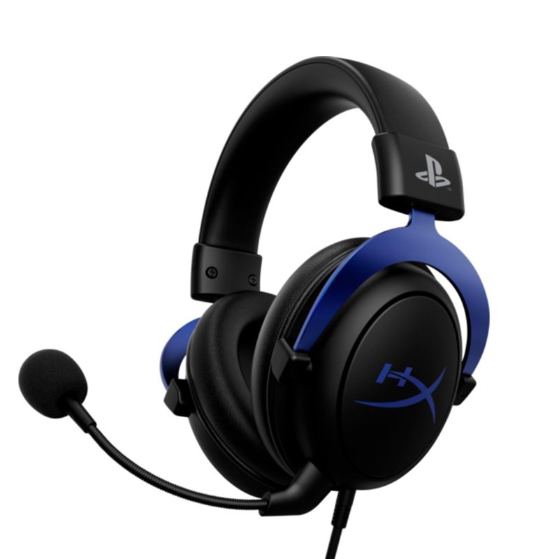 Hyperx Cloud - Casque pour Gaming - PS5-PS4 (noir-bleu)