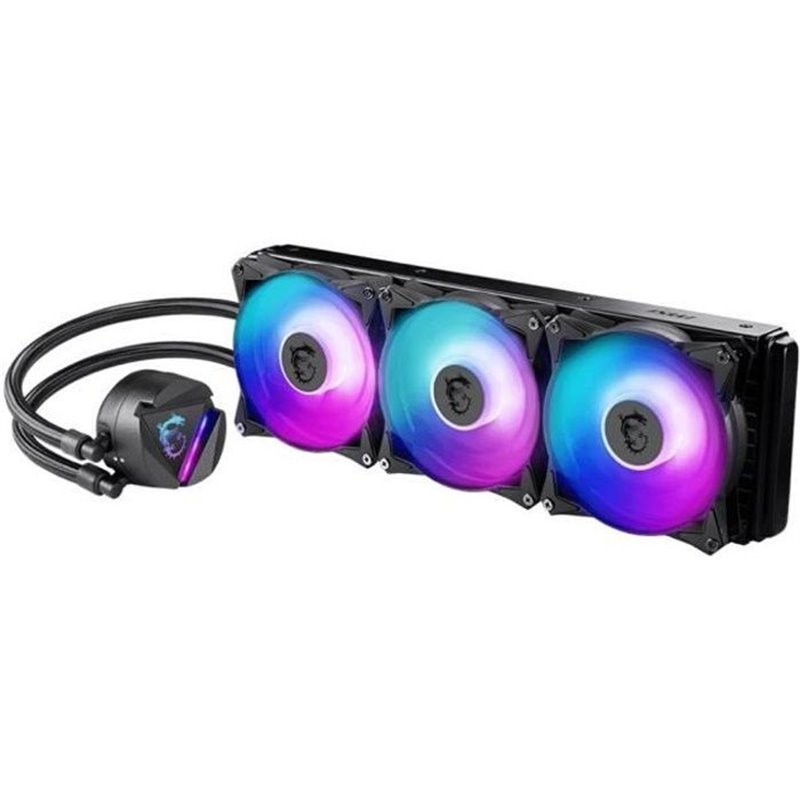 MSI MAG-CRLQD-360R2 système de refroidissement dordinateur Carte-mère, Processeur Liquid cooling kit 12 cm Noir