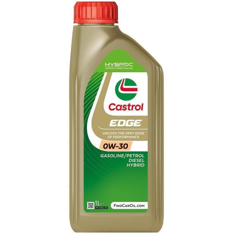 Image secondaire de Huile de moteur pour voiture Castrol EDGE Essence Diesel Hybride 0W30 1 L