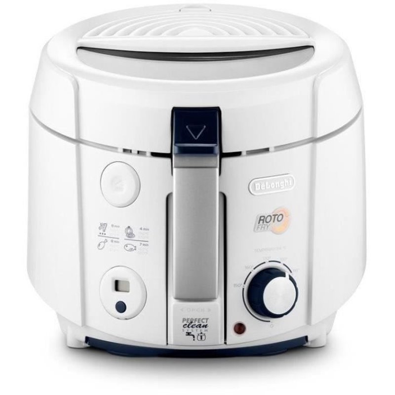 DeLonghi F38436 Friteuse électrique classique RotoFry - Blanc