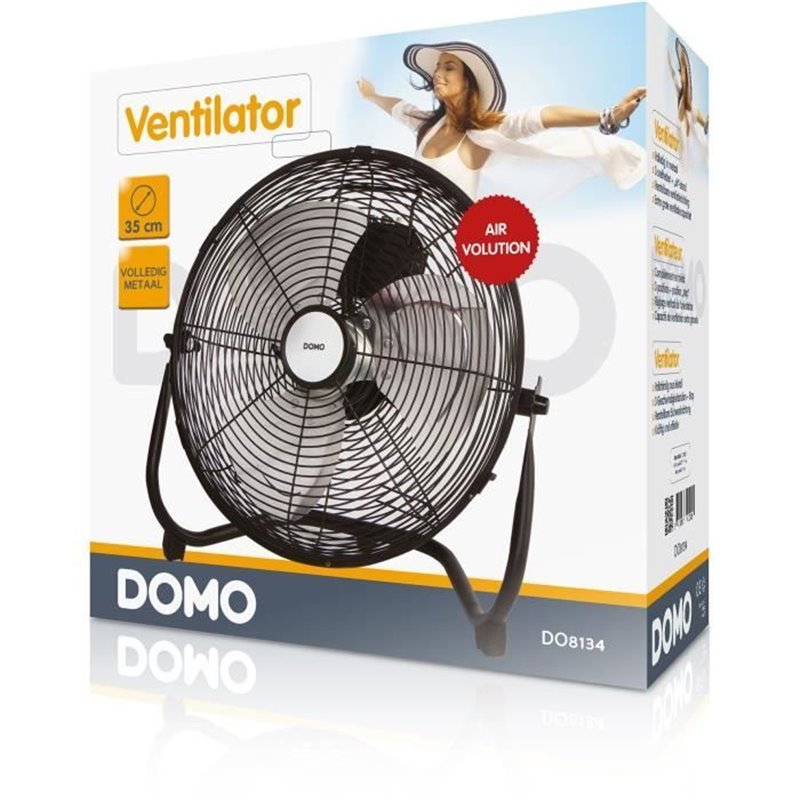 Image secondaire de Ventilateur sur Pied Domo DO8134 Noir 65 W