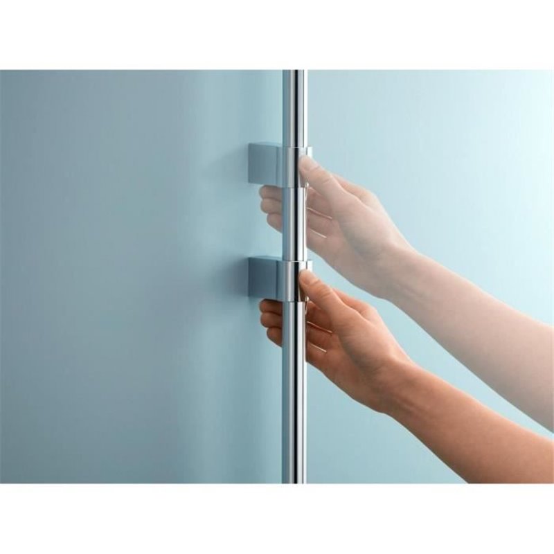 Image secondaire de Barre de douche - GROHE Vitalio Universal 27724001 - 60cm - Ø 22 mm - Fixation supérieure réglable - A coller ou a visse