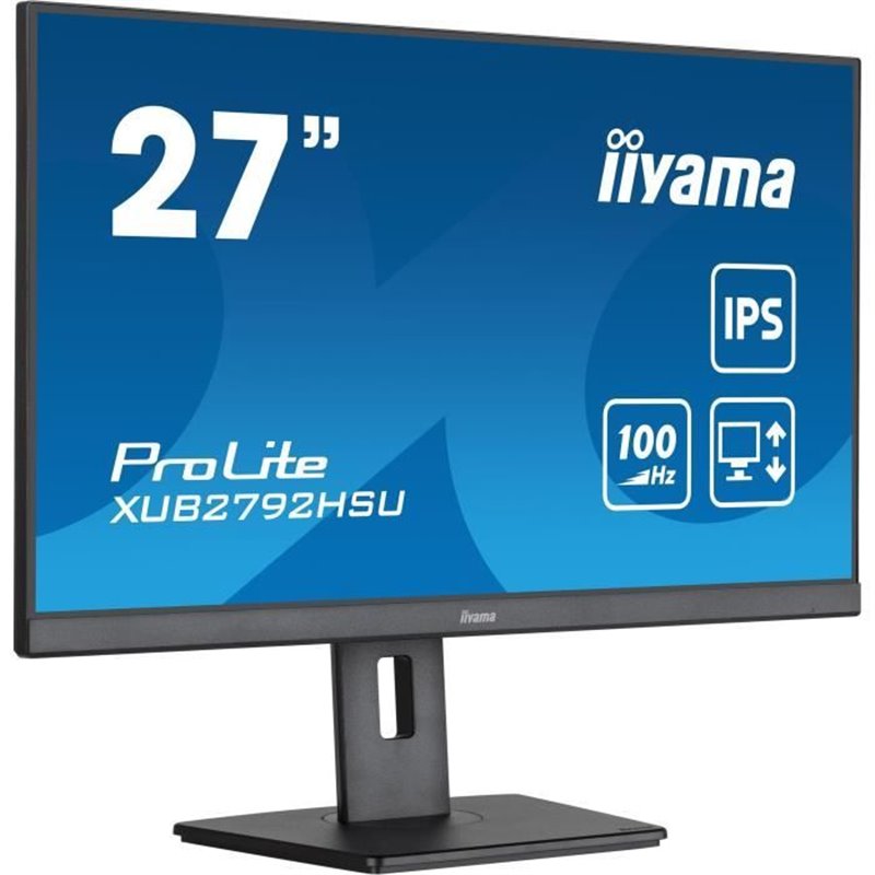 Image secondaire de iiyama XUB2792HSU-B6 écran plat de PC 68,6 cm (27