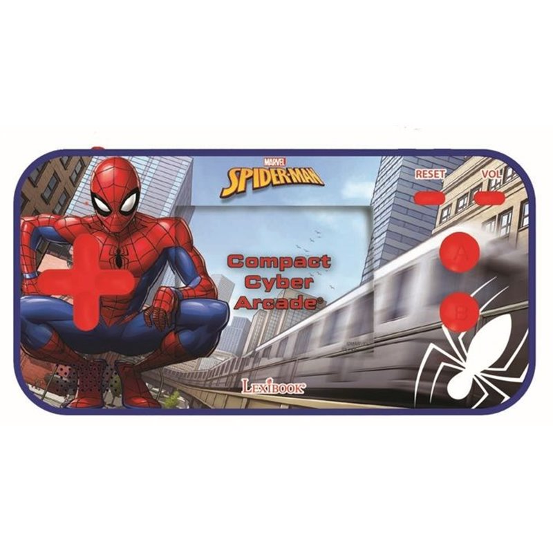 Console portable Compact Cyber Arcade Spiderman - écran 2.5'' 150 jeux dont 10 Spiderman