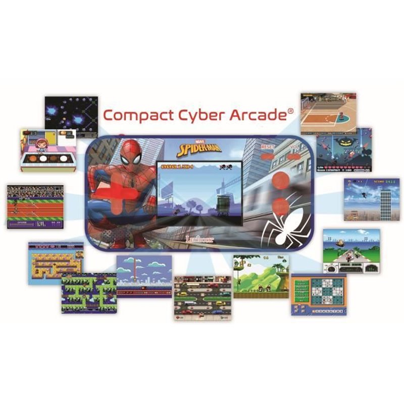 Image secondaire de Console portable Compact Cyber Arcade Spiderman - écran 2.5'' 150 jeux dont 10 Spiderman