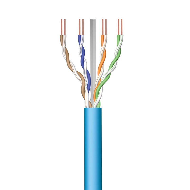 Ewent IM1223 câble de réseau Bleu 100 m Cat6a U/UTP (UTP)