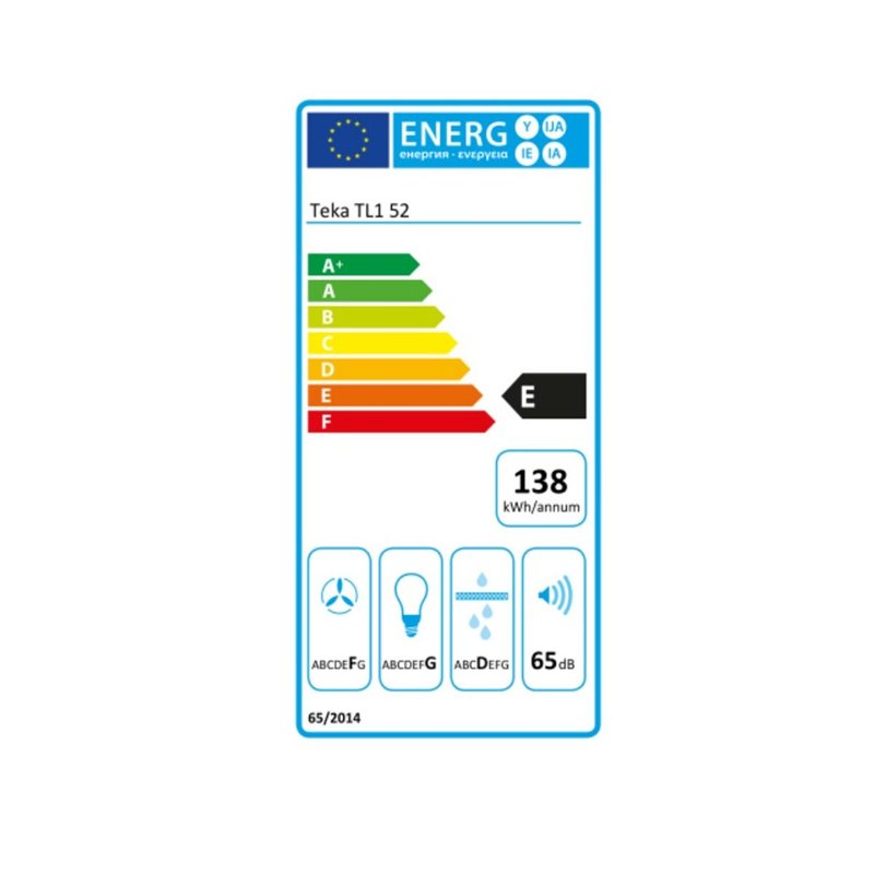 Image secondaire de Hotte standard Teka 404744400 175W 332 m³/h 50cm Acier