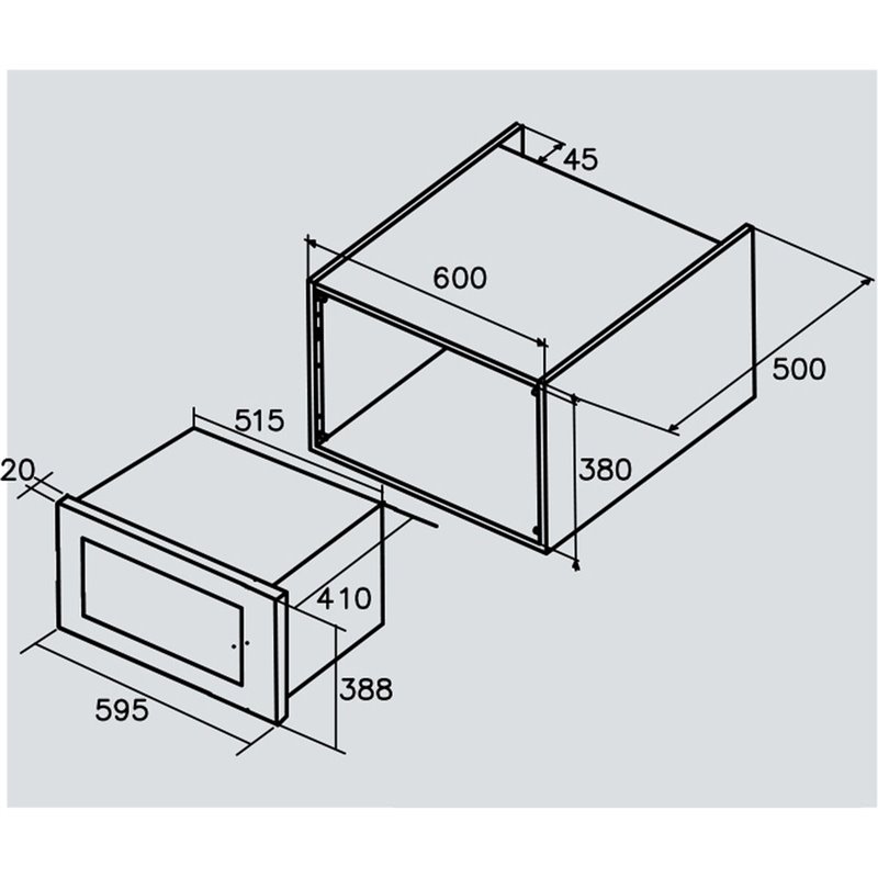 Image secondaire de Micro-Ondes Cata MC25GTCWH 1000W 25 L 1000W 900 W (25 L)