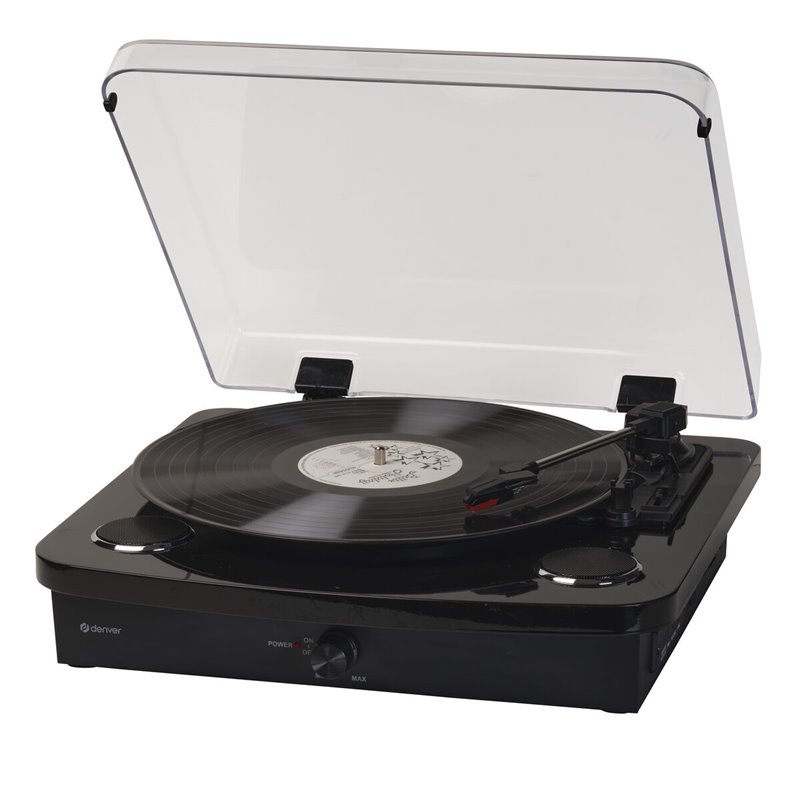 Tourne-Disques Denver Electronics VPL-230B Noir