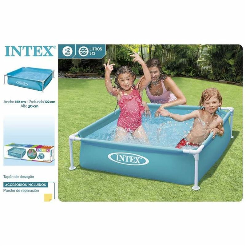 Image secondaire de Piscine Démontable Intex 342 L (122 x 122 x 30 cm)