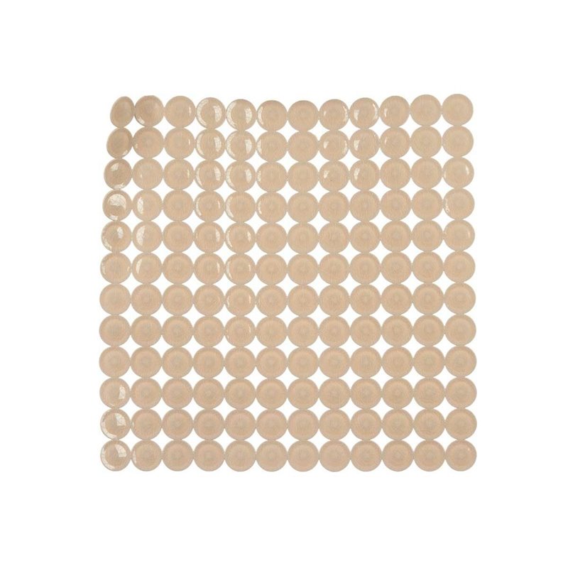 Image secondaire de Tapis de Douche Antidérapant Beige PVC 54 x 54 x 1 cm (6 Unités)