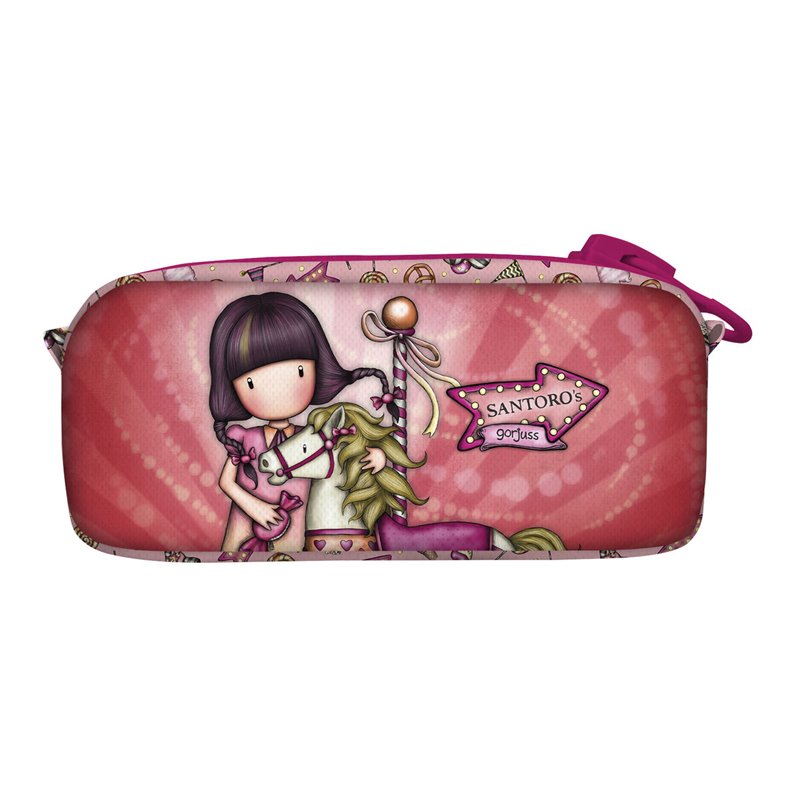 Image secondaire de Trousse de Toilette Gorjuss Carousel Saumon (21.5 x 10.5 x 7 cm)