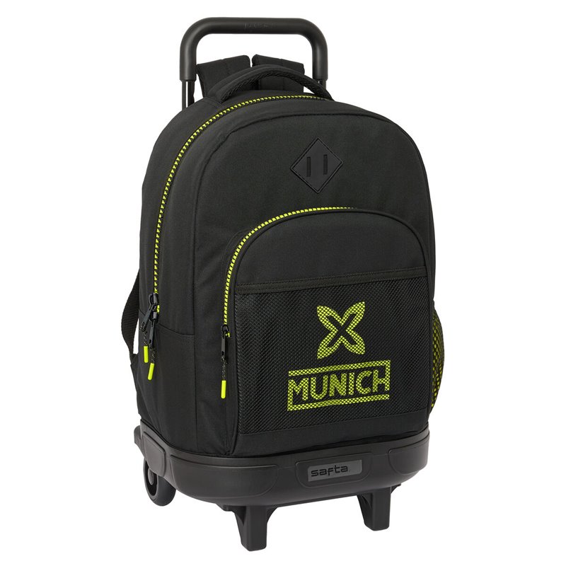 Cartable Munich Beat Noir 33 x 45 x 22 cm