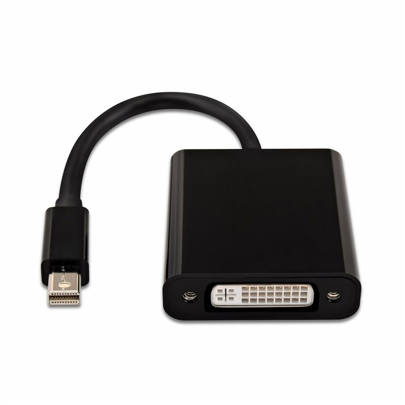 V7 Adaptateur vidéo Mini-DisplayPort mâle vers DVI-D mâle, noir