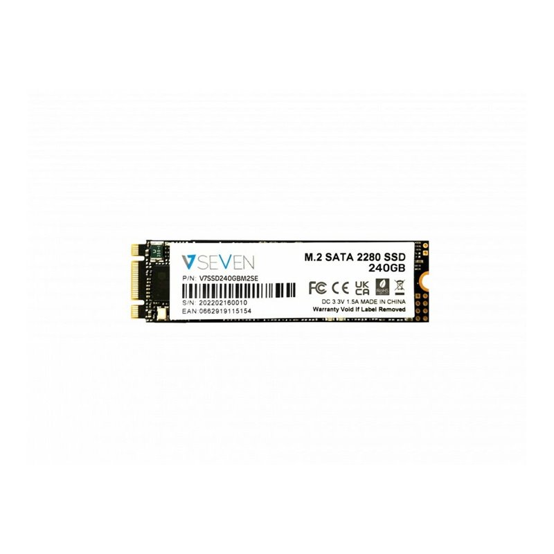 V7 V7SSD240GBM2SE disque SSD M.2 240 Go Série ATA III 3D TLC