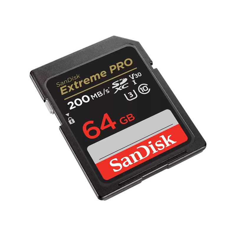 Carte Mémoire Micro SD avec Adaptateur SanDisk Extreme PRO 64GB Noir 64 GB