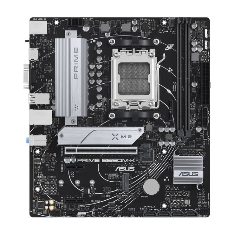 Asus PRIME B650M-K AMD B650 Emplacement AM5 micro ATX