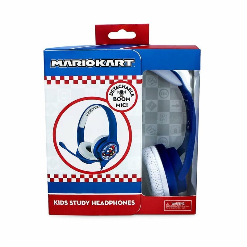 Image secondaire de Casques avec Microphone OTL Technologies MARIO KART Bleu Bleu/Blanc