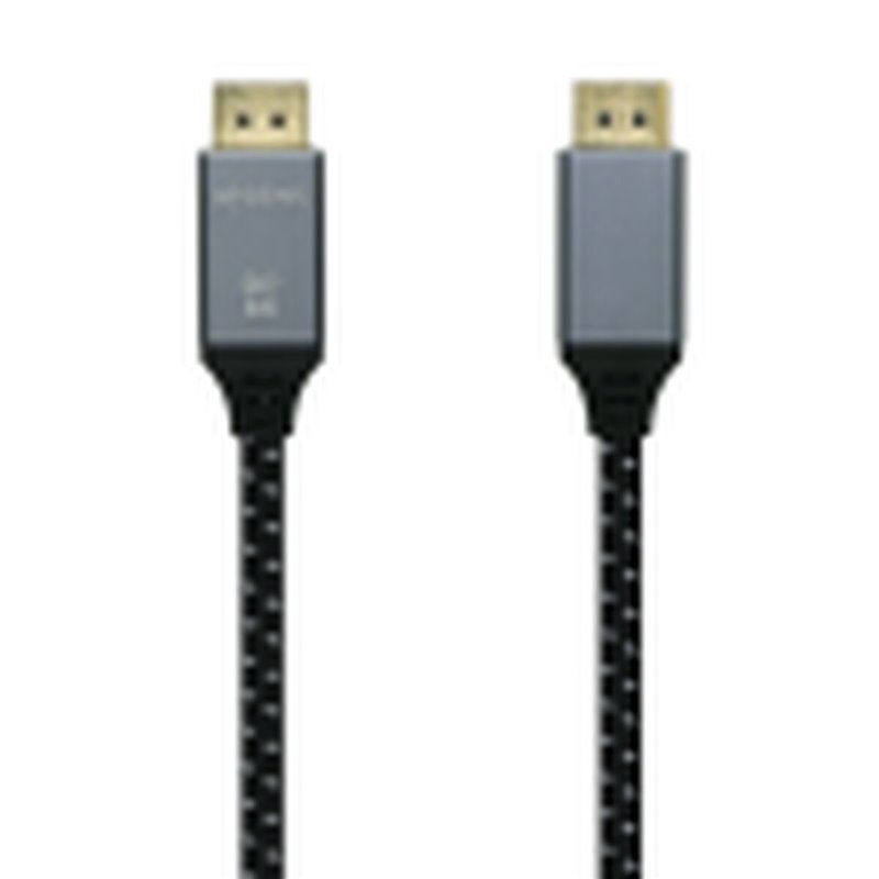 Aisens A149-0434 câble DisplayPort 0,5 m Noir, Gris