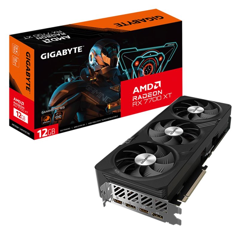 Image secondaire de Gigabyte Gaming Radeon RX 7700 XT OC 12G AMD 12 Go GDDR6