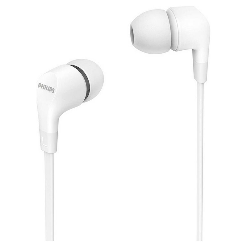 Image secondaire de Philips TAE1105WT/00 écouteur/casque Écouteurs Avec fil Ecouteurs Musique Blanc