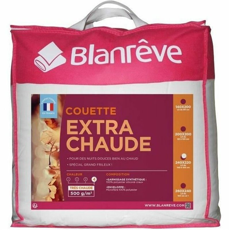 Image secondaire de Remplissage de couette Blanreve Blanc 500 g/m² 220 x 240 cm