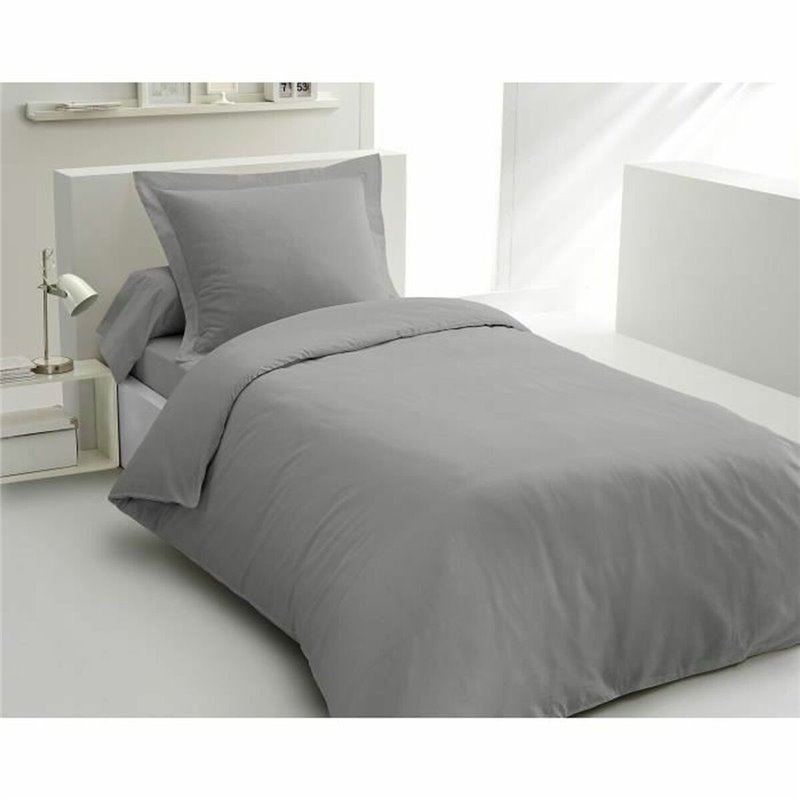 Housse de Couette Lovely Home Gris clair 140 x 200 cm