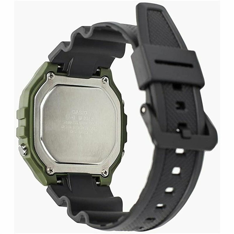 Image secondaire de Montre Homme Casio W-218H-3AVEF Noir Vert