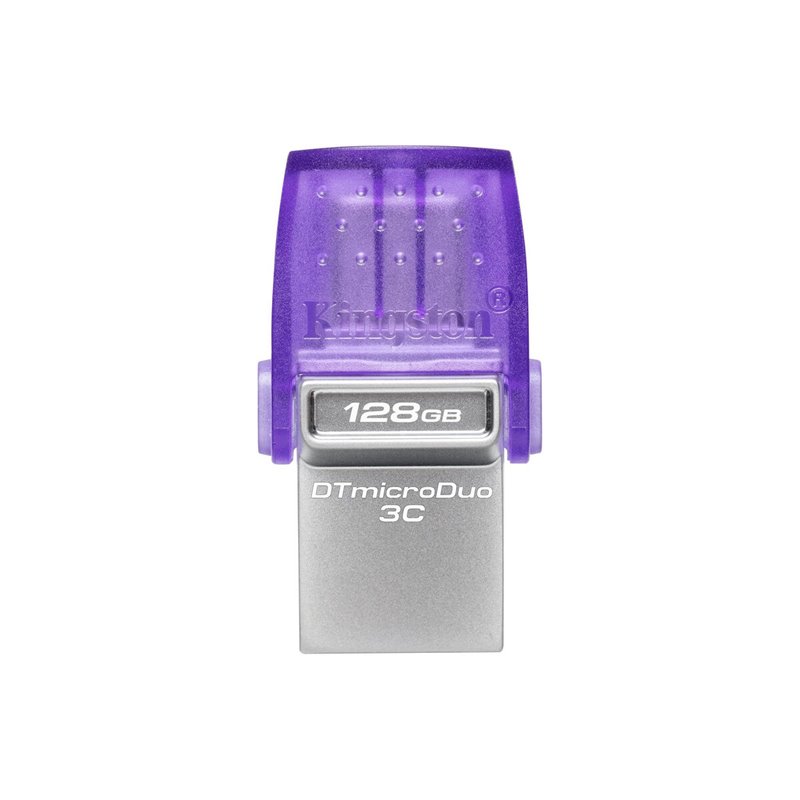 Kingston Technology DataTraveler 128 Go microDuo 3C 200 Mo/s dual USB-A + USB-C