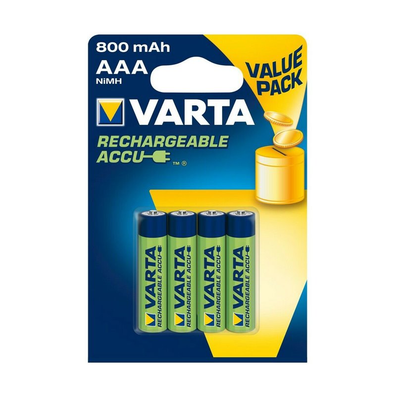 Varta Rechargeable Accu AAA 800 mAh BLS4