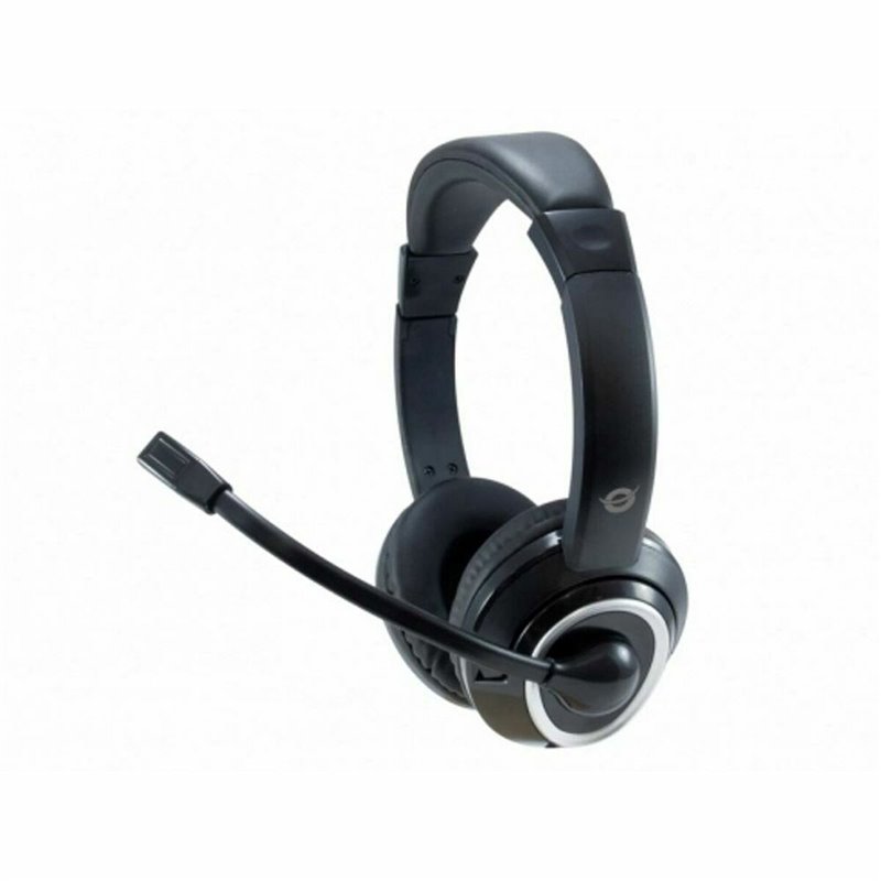 Image secondaire de Conceptronic POLONA02BA écouteur/casque Avec fil Arceau Jouer Noir