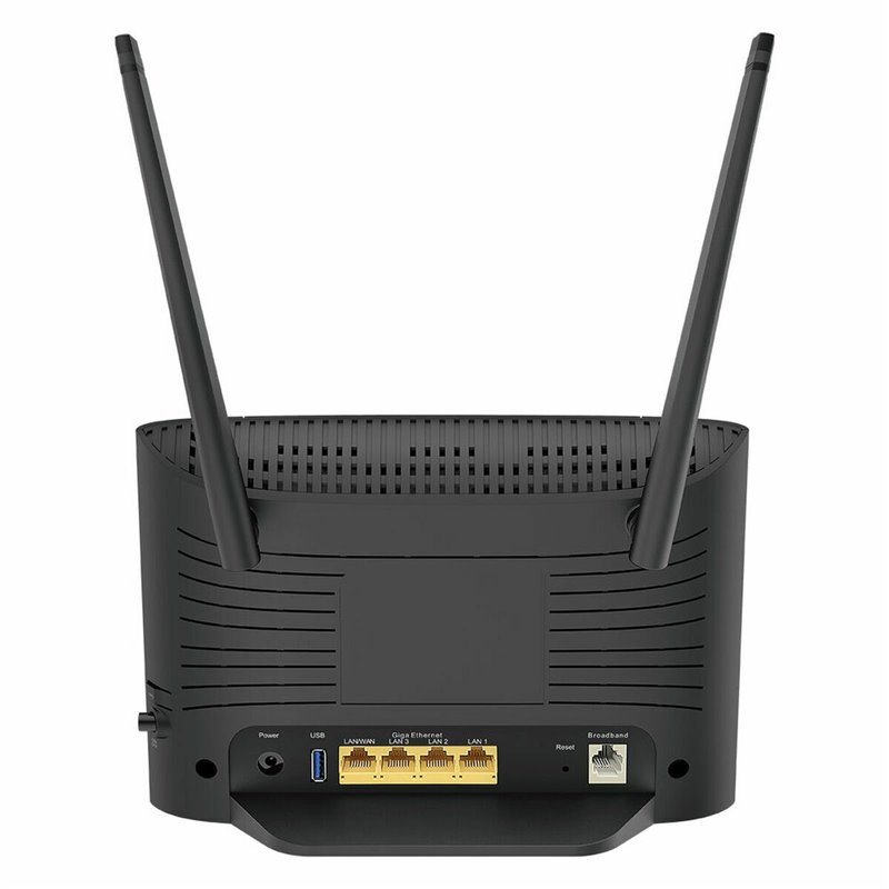 Image secondaire de D-Link DSL-3788 routeur sans fil Gigabit Ethernet Bi-bande (2,4 GHz / 5 GHz) Noir