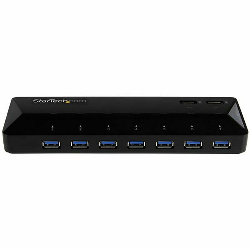 Startech.com Hub USB 3.0 à 7 ports plus ports dédiés à la charge - 5Gbps - 2x 2,4 A