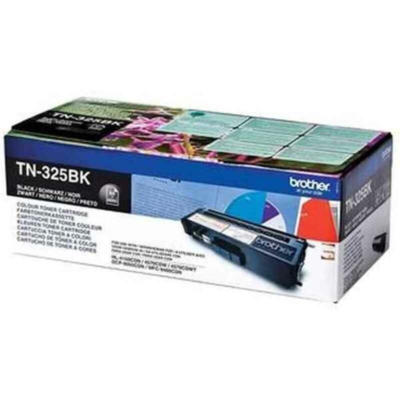 Brother TN325BK Cartouche de toner 1 pièce(s) Original Noir