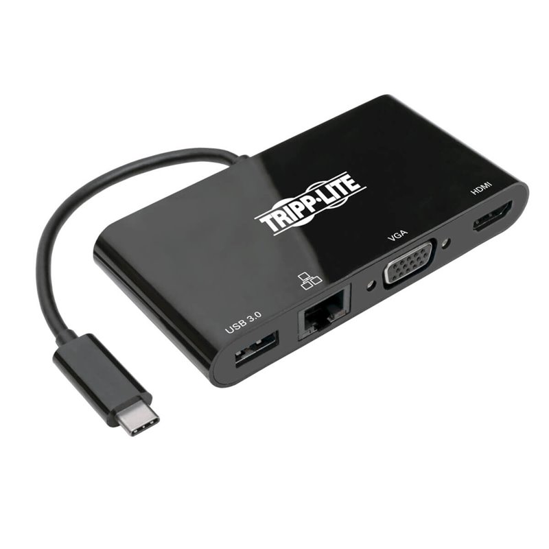 TriPP Lite U444-06N-HV4GUB adaptateur graphique USB Noir