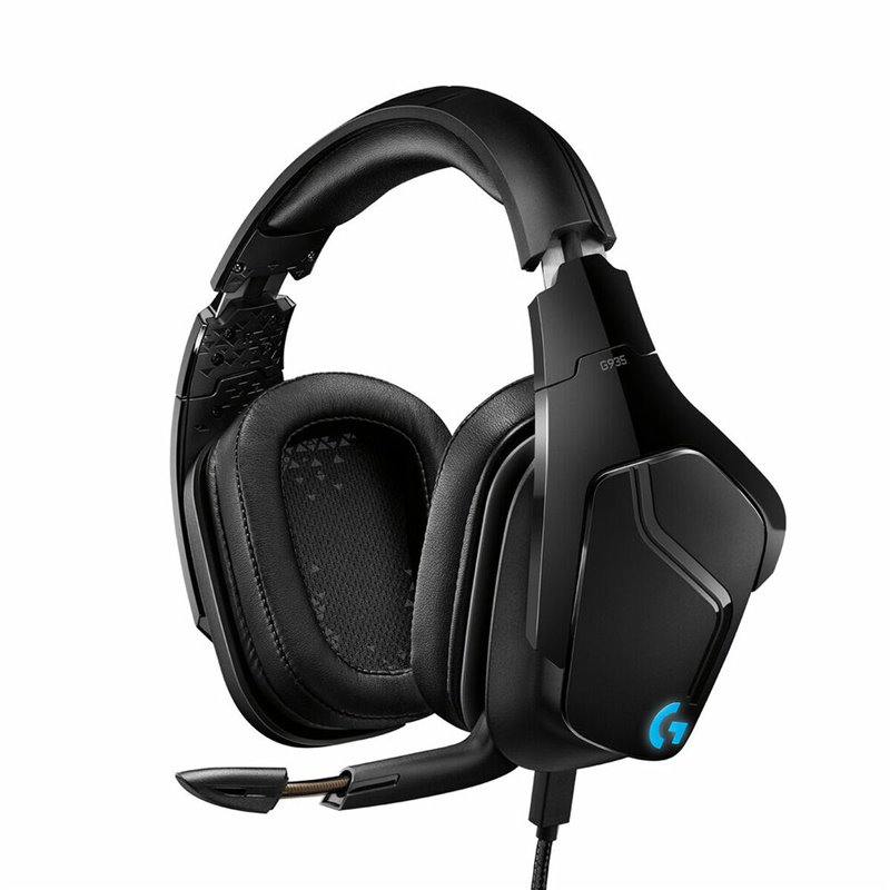 Casques avec Micro Gaming Logitech 981-000744 Bleu Noir Multicouleur Noir/Bleu