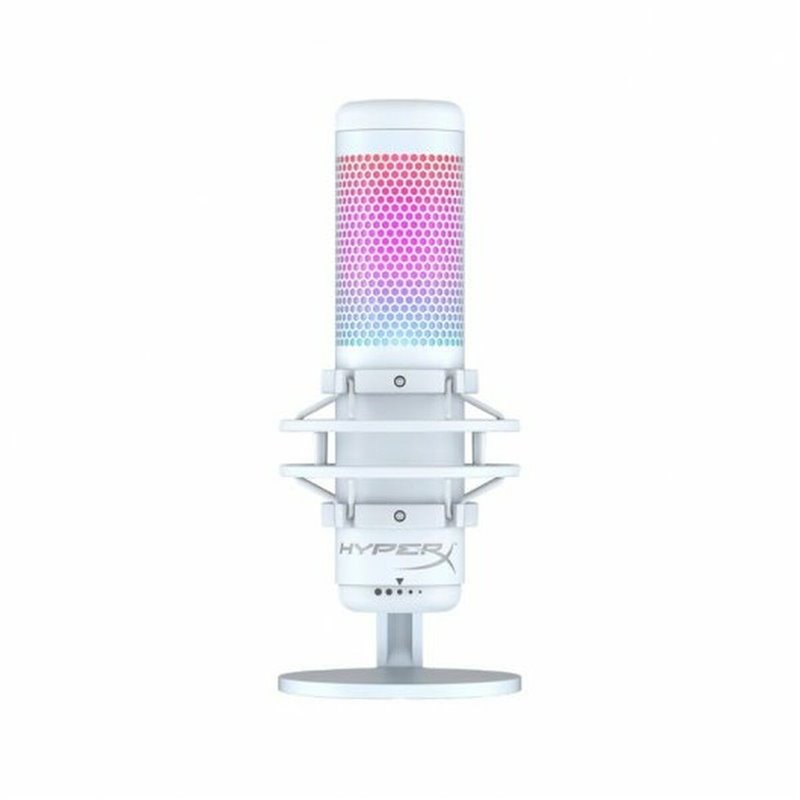 Hyperx QuadCast S Blanc Microphone de PC