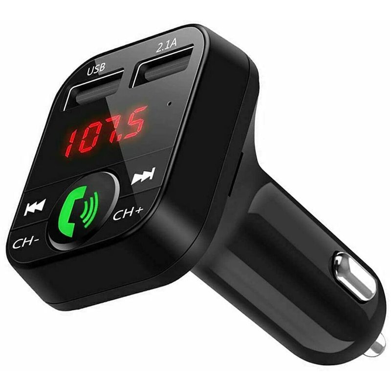 Image secondaire de Lecteur MP3 et émetteur FM Bluetooth pour voiture NK