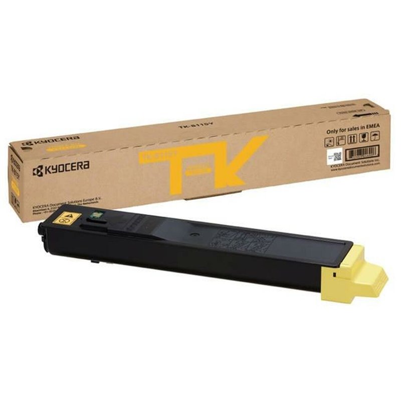 Kyocera TK-8115Y Cartouche de toner 1 pièce(s) Original Jaune