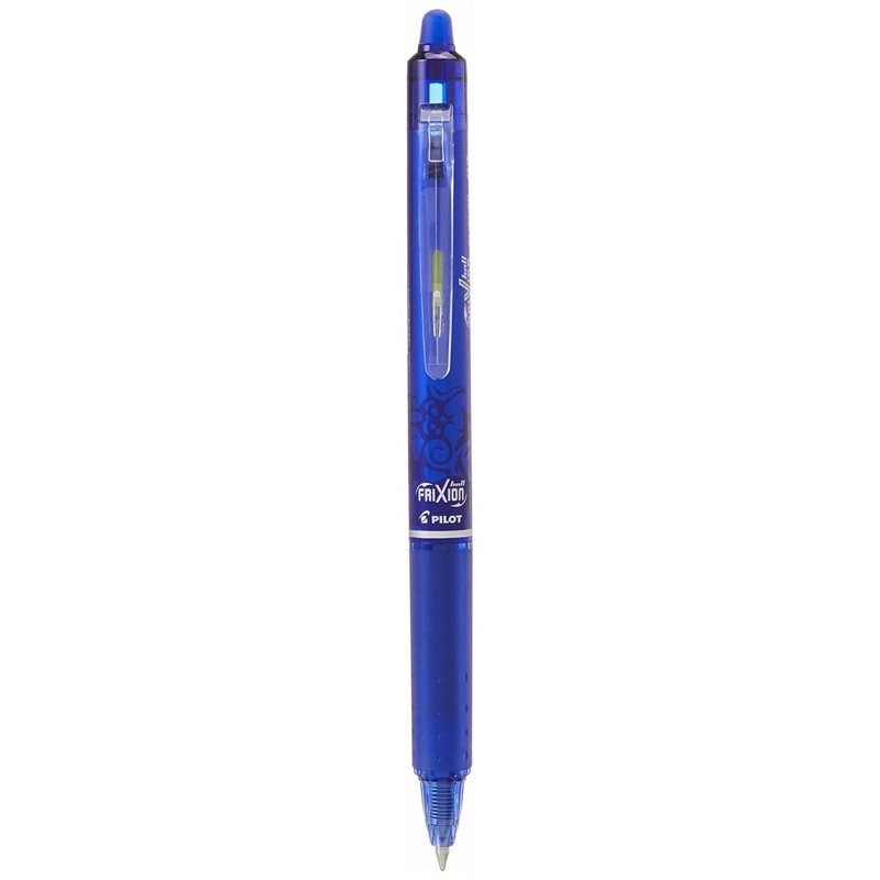 Image secondaire de Stylo à encre liquide Pilot Frixion Clicker Bleu 0,4 mm (12 Unités)