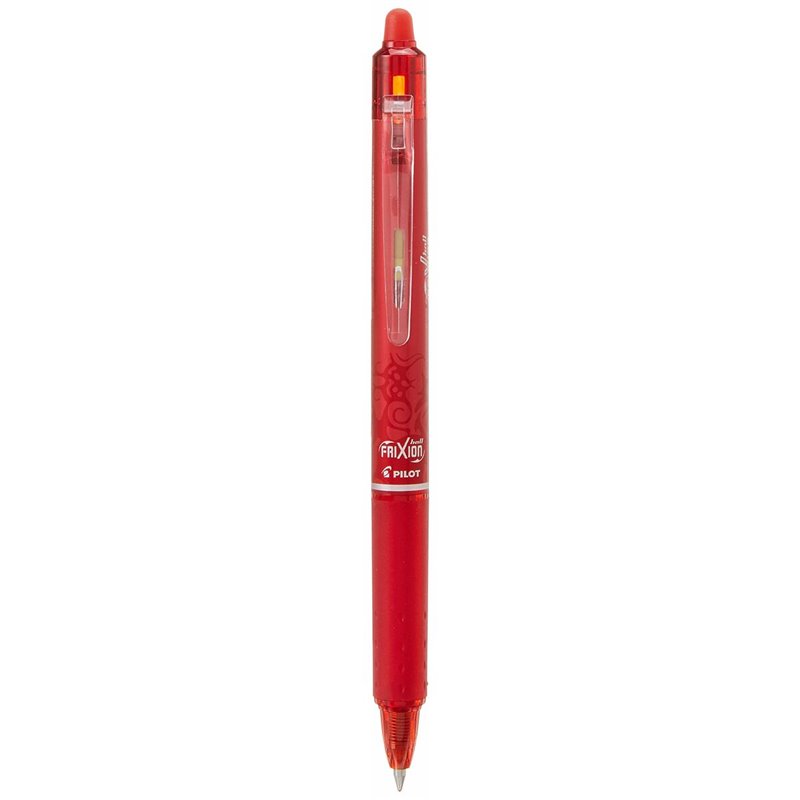 Image secondaire de Stylo à encre liquide Pilot Frixion Clicker Rouge 0,4 mm (12 Unités)