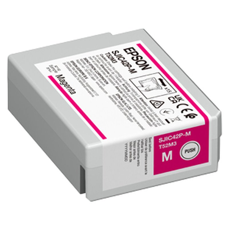 Image secondaire de Epson SJIC42P-M cartouche d'encre 1 pièce(s) Compatible Magenta