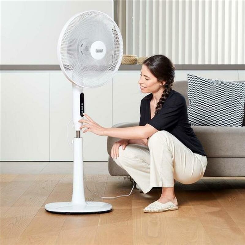 Image secondaire de Ventilateur sur Pied Black & Decker ES9440170B 135 cm 50 W Blanc